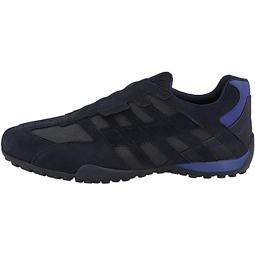 Geox Uomo Snake L Sneaker, Navy/ROYAL, 41 EU von Geox