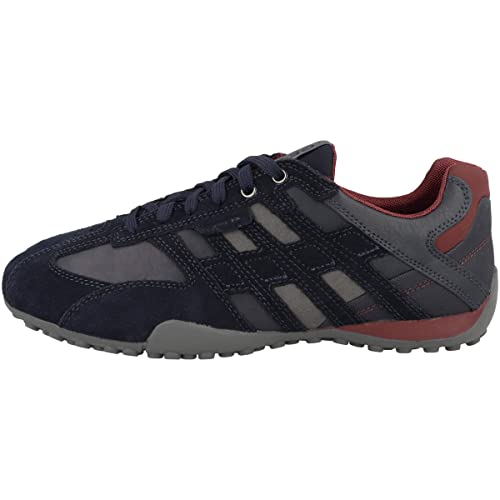 Geox Herren Uomo Snake Sneakers, Navy, 44 EU von Geox