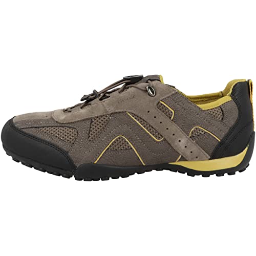 Geox Uomo Snake Sneaker, Taupe Ek, 40 EU Geox Uomo Snake Sneaker, Taupe Ek, 40 EU von Geox