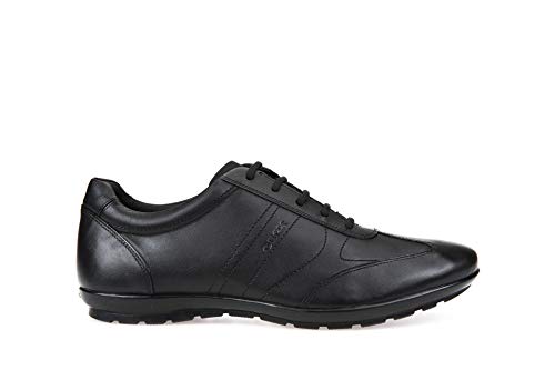 Geox Herren U Symbol Oxfords, Schwarz, 42 EU von Geox