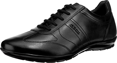 Geox Herren U Symbol Oxfords, Schwarz, 43 EU von Geox