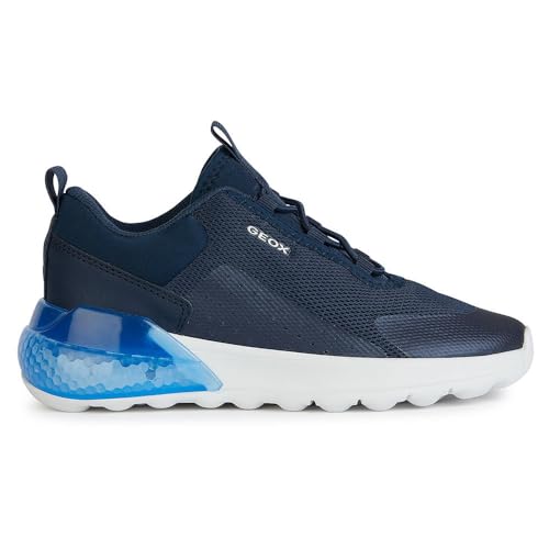 Geox J ACTIVART ILLUMINUS Sneaker, Navy, 36 EU von Geox