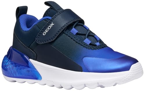 Geox J ACTIVART ILLUMINUS Sneaker, Navy/ROYAL, 28 EU von Geox