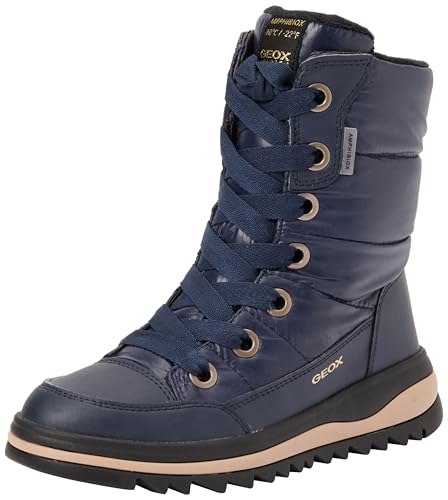 Geox J ADELHIDE Girl B AB Snow Boot, Navy, 37 EU von Geox