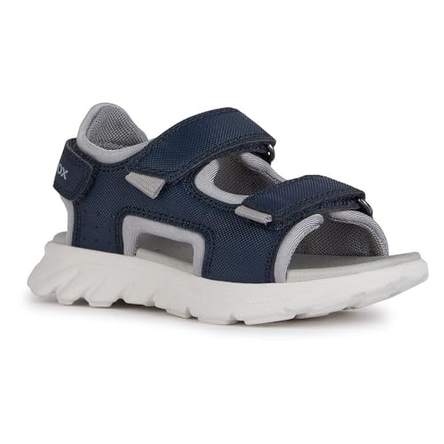 Geox J AIRADYUM BO Sandal, Navy/Grey, 28 EU von Geox