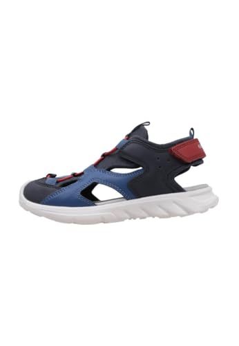 Geox J AIRADYUM BO Sandal, Navy/RED, 33 EU von Geox