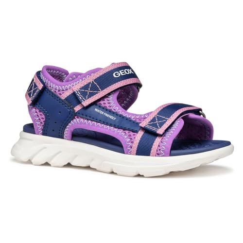 Geox J AIRADYUM GI Sandal, Navy/Purple, 36 EU Geox J AIRADYUM GI Sandal, Navy/Purple, 36 EU von Geox