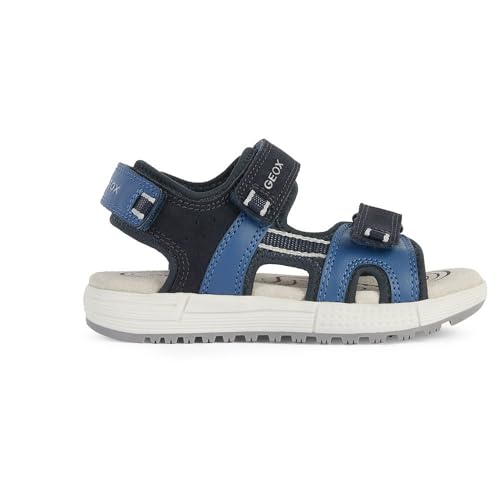 Geox J ALBEN Boy A Sandal, Navy/DK Blue, 39 EU Geox J ALBEN Boy A Sandal, Navy/DK Blue, 39 EU von Geox