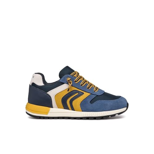 Geox J ALBEN Boy B Sneaker, blau, 28 EU von Geox