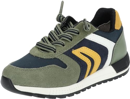 Geox J ALBEN Boy B Sneaker, Military/Navy, 34 EU von Geox