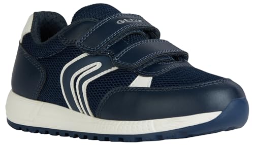 Geox J ALBEN Boy C Sneaker, Navy/White, 29 EU von Geox