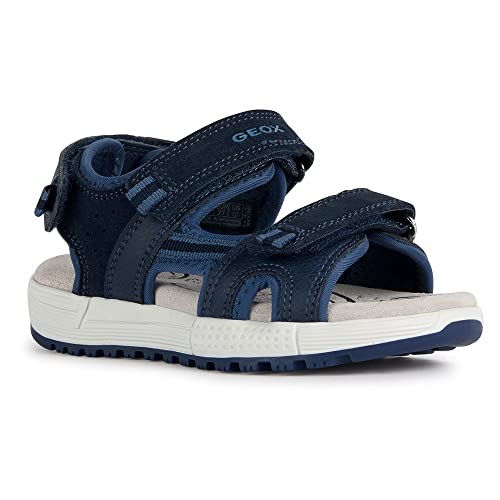 Geox J ALBEN Boy Sandal,Navy Avio,25 EU von Geox