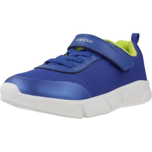 Geox J ARIL Boy D Sneaker, ROYAL, 24 EU von Geox