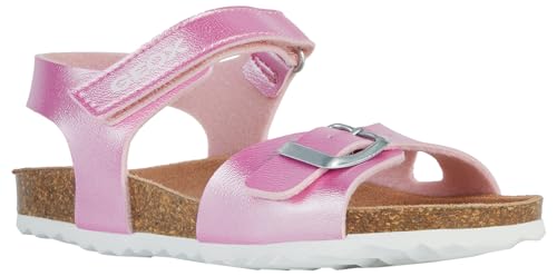 Geox J Adriel Girl C Sandal, DK PINK, 24 EU von Geox