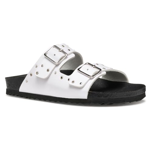 Geox J Adriel Girl J Sandal, White/Silver, 39 EU Geox J Adriel Girl J Sandal, White/Silver, 39 EU von Geox