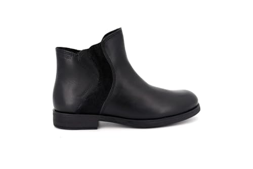 Geox J Agata Girl WPF Ankle Boot, Black, 32 EU von Geox