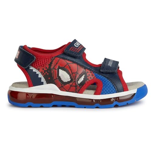 Geox J Android Boy Sandal, Navy/RED, 34 EU von Geox