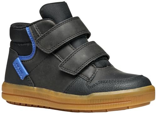 Geox J Arzach Boy Sneaker, Black/ROYAL, 29 EU von Geox