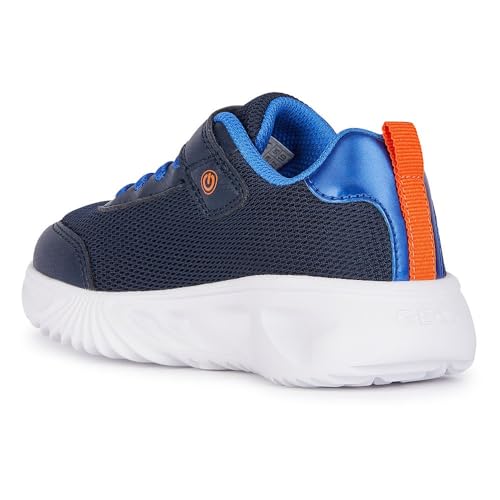 Geox J Assister Boy C Sneaker, Navy/ROYAL, 27 EU von Geox