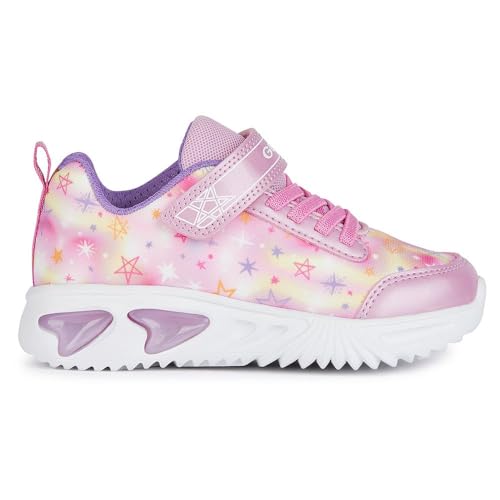 Geox J Assister Girl B Sneaker, PINK/Fuchsia, 34 EU von Geox