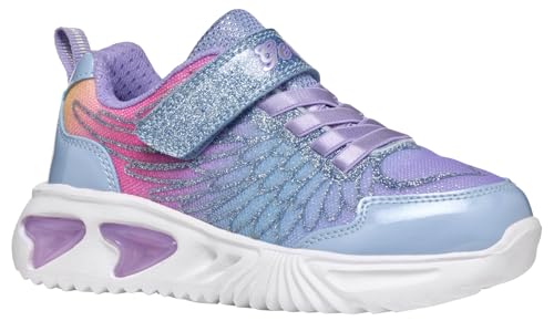 Geox J Assister Girl B Sneaker, Sky/Multicolor, 30 EU Geox J Assister Girl B Sneaker, Sky/Multicolor, 30 EU von Geox
