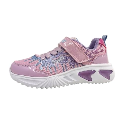 Geox J Assister Girl C Sneaker, PINK/Sky, 28 EU Geox J Assister Girl C Sneaker, PINK/Sky, 28 EU von Geox