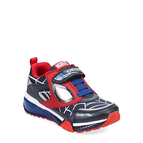 Geox J BAYONYC Boy Sneaker, Royal Red B, 29 EU von Geox