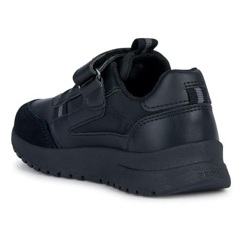 Geox J BRIEZEE Boy A Sneaker, Black, 28 EU von Geox