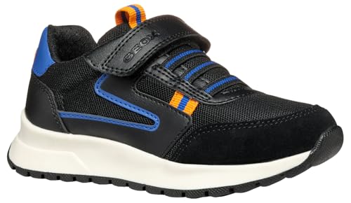 Geox J BRIEZEE Boy A Sneaker, Black/Royal, 38 EU Geox J BRIEZEE Boy A Sneaker, Black/Royal, 38 EU von Geox