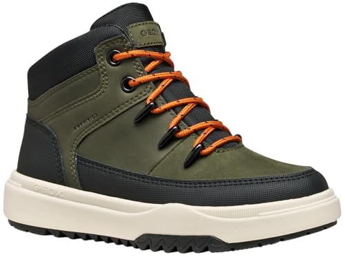 Geox J BUNSHEE Boy B ABX Ankle Boot, Military, 38 EU von Geox