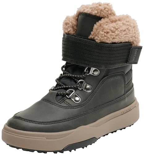 Geox J BUNSHEE PG Boy B A Ankle Boot, Black/BEIGE, 33 EU Geox J BUNSHEE PG Boy B A Ankle Boot, Black/BEIGE, 33 EU von Geox