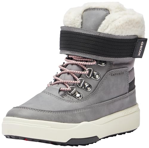 Geox J BUNSHEE PG Girl B Ankle Boot, Grey, 30 EU von Geox