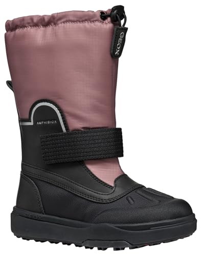 Geox J BUNSHEE PG Girl B Snow Boot, DK Rose/Black, 28 EU Geox J BUNSHEE PG Girl B Snow Boot, DK Rose/Black, 28 EU von Geox