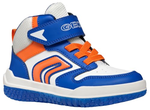 Geox J BUZZERLIGHT Boy A Sneaker, ROYAL/White, 31 EU Geox J BUZZERLIGHT Boy A Sneaker, ROYAL/White, 31 EU von Geox