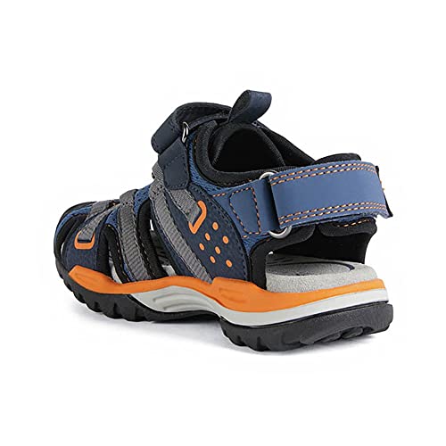 Geox Jungen J Borealis Boy B Sandalen, Dk Avio Orange, 31 EU von Geox