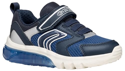 Geox J CIBERDRON Boy C Sneaker, AVIO/Navy, 34 EU von Geox