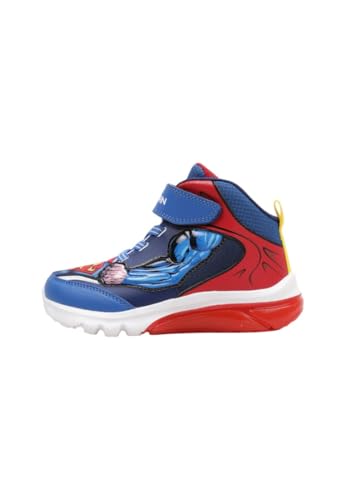 Geox J CIBERDRON Boy Sneaker, Blue/RED, 29 EU von Geox