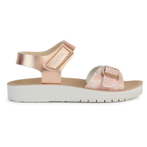 Geox J COSTAREI GI Sandal, Rose Gold, 29 EU von Geox