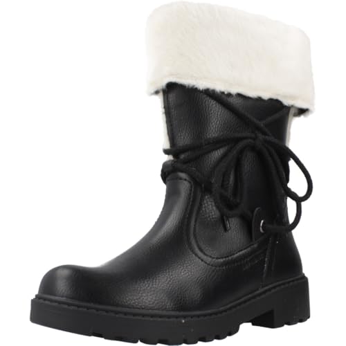 Geox J Casey Girl B ABX Ankle Boot, Black, 34 EU von Geox