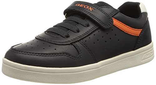 Geox Jungen J Djrock Boy D Sneakers, Navy Orange, 30 EU von Geox