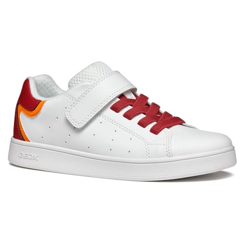 Geox JUNIOR J ECLYPER Boy Low Easy Entry White/Navy 38_EU von Geox