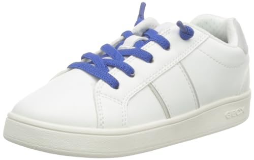 Geox J ECLYPER Boy B Sneaker, White/Grey, 30 EU Geox J ECLYPER Boy B Sneaker, White/Grey, 30 EU von Geox