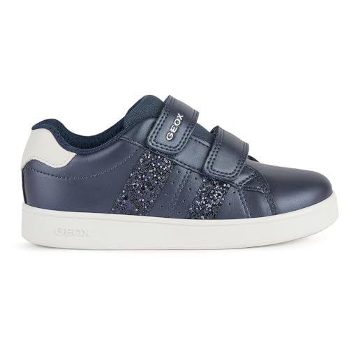 Geox J ECLYPER Girl A Sneaker, Navy, 35 EU von Geox