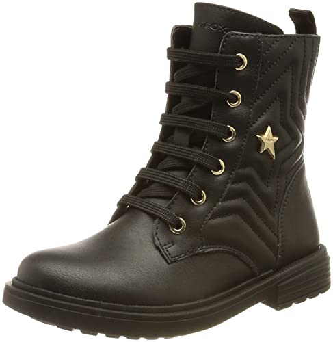 Geox Mädchen J Eclair Girl Stiefeletten, Schwarz, 27 EU von Geox