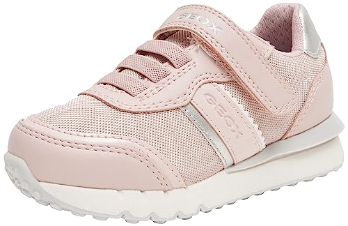 Geox J FASTICS Girl Sneaker, LT Rose, 36 EU von Geox