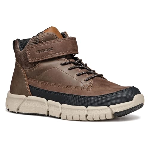 Geox J FLEXYPER Boy A Ankle Boot, DK Brown, 30 EU Geox J FLEXYPER Boy A Ankle Boot, DK Brown, 30 EU von Geox