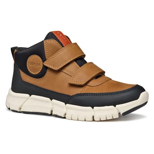Geox J FLEXYPER Boy Ankle Boot, Light Brown, 33 EU Geox J FLEXYPER Boy Ankle Boot, Light Brown, 33 EU von Geox