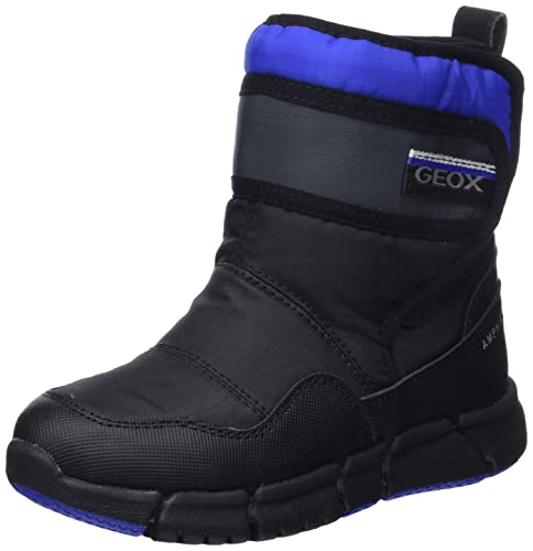 Geox Jungen J Flexyper dreng B Abx Stiefeletten, Black Royal, 35 EU von Geox