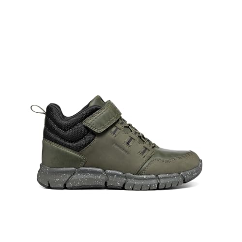 Geox J Flexyper Boy B Abx Ankle Boot, DK Green/Black, 33 EU Geox J Flexyper Boy B Abx Ankle Boot, DK Green/Black, 33 EU von Geox