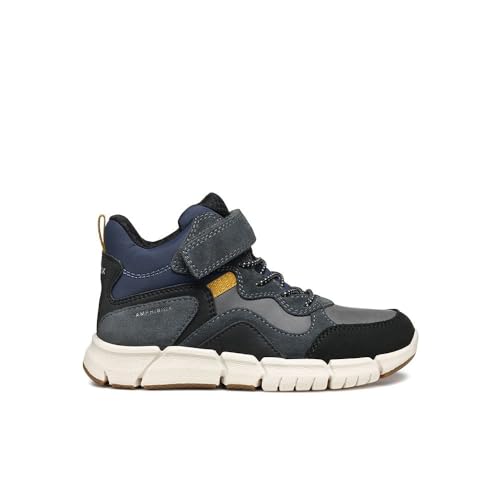 Geox J Flexyper Boy B Abx Ankle Boot, DK Grey/Navy, 39 EU Geox J Flexyper Boy B Abx Ankle Boot, DK Grey/Navy, 39 EU von Geox